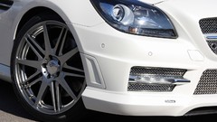 White cars Mercedes-Benz carlsson Mercedes-Benz SLK-Class