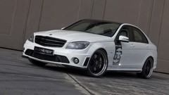 White cars Mercedes-Benz Mercedes Benz C63 Kicherer Mercedes 