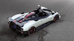 White cars roadster cracks vehicles pagani zonda Pagani Zonda 