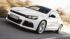 White cars Scirocco Volkswagen