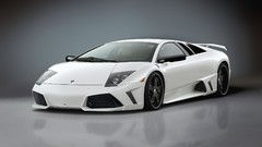 White cars vehicles lamborghini murcielago Supercars Premier4509