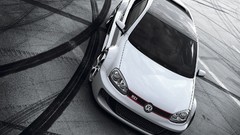 White cars W12 concept art Volkswagen Golf Volkswagen Golf GTI
