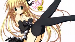 White collar Manga blondes long hair anime girls green eyes 