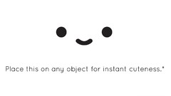 White funny faces fun message emoticon clean instructions 