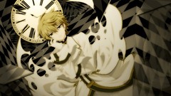 White gloves blondes clocks