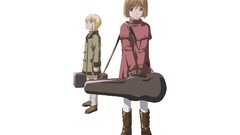 White gunslinger girl rico vectors Simple Background Henrietta 