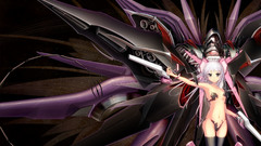 White hair anime girls