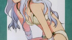 White hair anime girls type-moon fate hollow ataraxia fate 