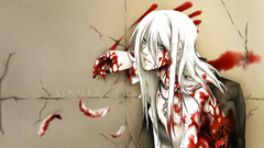 White hair monochrome factor