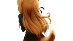 White kanon animal ears sawatari makoto tails