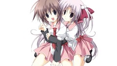 White Manga anime girls school uniforms seifuku Simple 