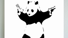 White panda high Resolution squarejpg