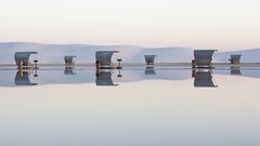White picnic new mexico deserts