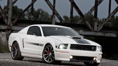 White tuning cars Ford vehicles Ford mustang ford mustang 