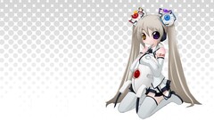 white twintails video games anime girls Anime heterochromia ling