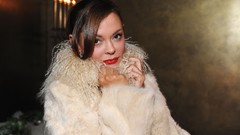White woman fur Actress brunettes charmed Rose McGowan