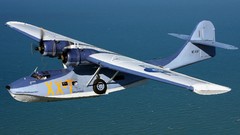 Widescreen airplanes seaplane PBY-5A Catalina