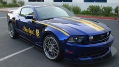 Widescreen Blue Angels muscle cars 2012 Mustang GT 5.0