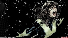 Widescreen curly hair shadowcat marvel comics comics girls 