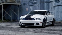 Widescreen Ford mustang boss 302 muscle cars