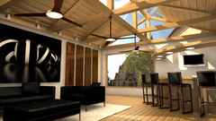 Widescreen interior design