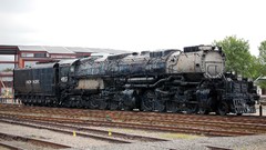 Widescreen locomotives trains steam locomotives Big Boy Union 