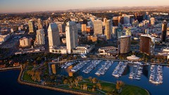 Widescreen san diego cityscapes