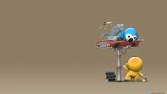 Widscreen koala Car 3d