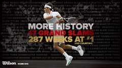 Wimbledon tennis roger federer Wilson atp SW19 Grand Slam
