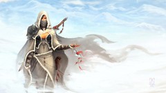 Wind woman weapons Drawn armor Warriors Swords amulet artwork 