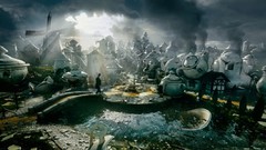 Windmills kettle concept art surreal artwork oz: the great and 