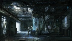 Windows Cables Robots broken Messy laboratory Research suit 