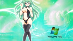 Windows Vista anime girls