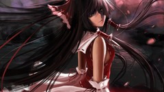 Winds hakurei reimu bows