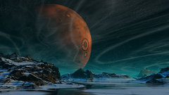 Winds planet Mars rocks