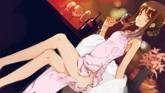 Wine anime girls oyari