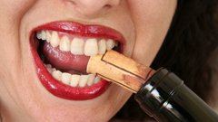 Wine close-up bottles