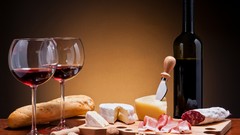 Wine France food French meal