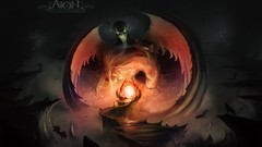 Wings aion demons artwork video games fantasy art Sergey Lesiuk