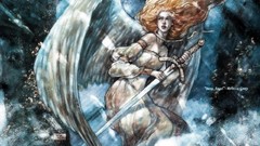 Wings angels tribute fantasy art Rebecca Guay