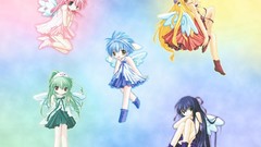 Wings Anime Chibi mint galaxy angel milfeulle sakuraba vanilla-h
