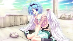 Wings anime girls halos