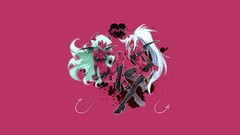 Wings Anime glasses spikes horns anime girls boots meganekko 