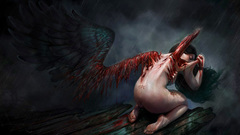 Wings dark Fallen Angel