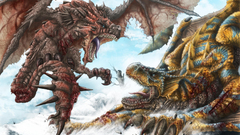 Wings Dragons blood Monster