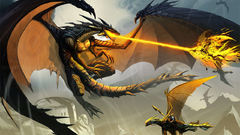Wings Dragons fantasy art