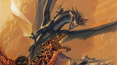 Wings Dragons flying rider