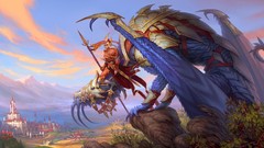 Wings Dragons hero soldiers rider Knights armor Castles spears 