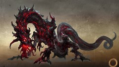 Wings Dragons Monsters lava