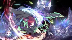 Wings Fairies dress red eyes bows action smiling long hair 